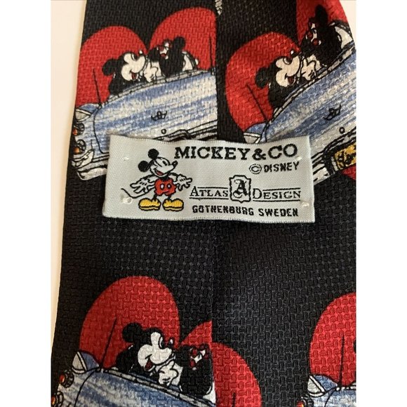 Disney Resorts blue Mickey Mouse necktie mens tie - Picture 3 of 3